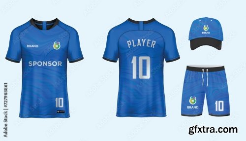 Soccer Jersey Mockup For Football Club 2 25xAI