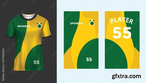 Soccer Jersey Mockup For Football Club 2 25xAI