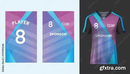 Soccer Jersey Mockup For Football Club 2 25xAI