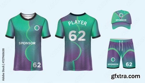 Soccer Jersey Mockup For Football Club 2 25xAI