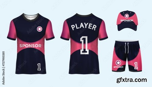 Soccer Jersey Mockup For Football Club 2 25xAI