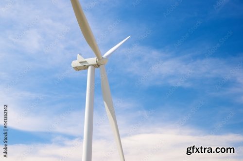 Wind Turbine Generator For Green Electricity Production 6xJPEG