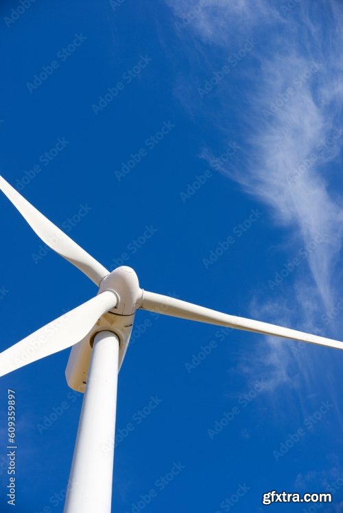 Wind Turbine Generator For Green Electricity Production 6xJPEG