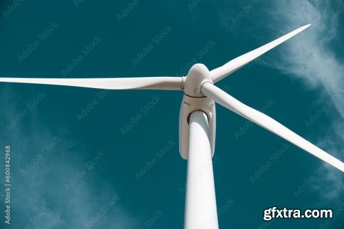 Wind Turbine Generator For Green Electricity Production 6xJPEG