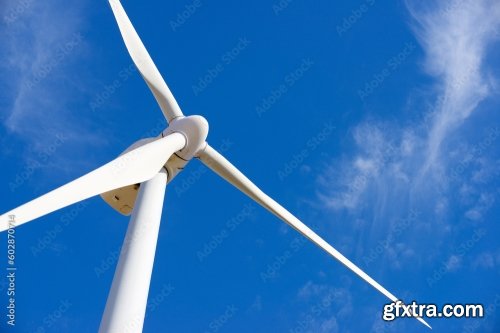 Wind Turbine Generator For Green Electricity Production 6xJPEG