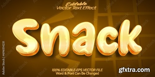 Vector Text Effect Editable Alphabet 42 25xAI