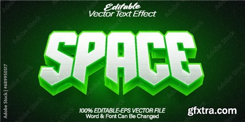 Vector Text Effect Editable Alphabet 42 25xAI