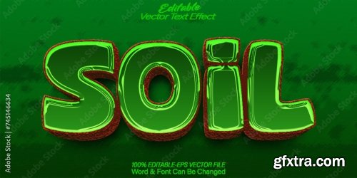 Vector Text Effect Editable Alphabet 42 25xAI