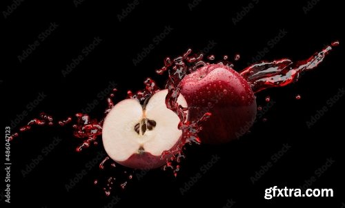 Red Apple Isolated On A White Background 2 18xJPEG