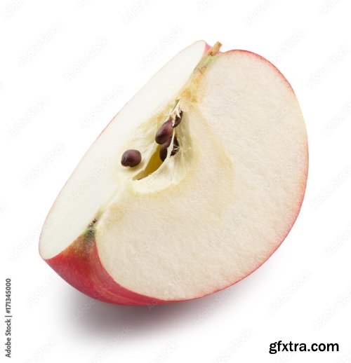 Red Apple Isolated On A White Background 2 18xJPEG