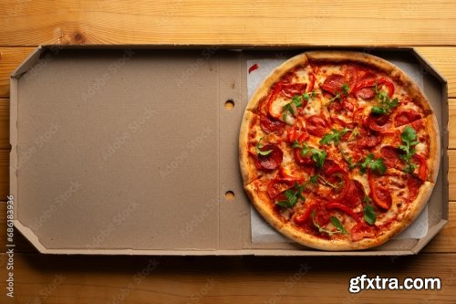 Pepperoni Pizza 6xJPEG