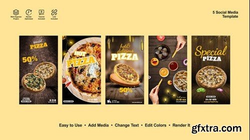 Videohive Pizza Instagram Reels 52603656