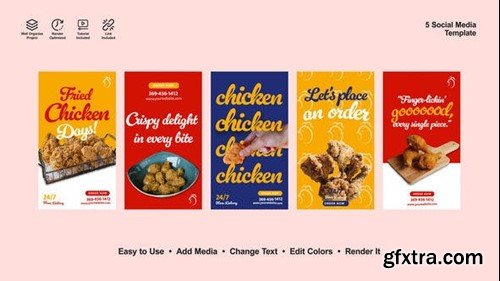 Videohive Chicken Instagram Reels 52605033