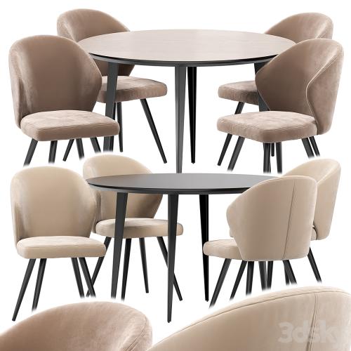 Tango dining chair and Watford table