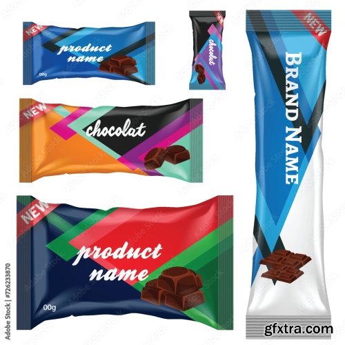 Chocolate Bar Or Candy Bar Template 2 18xAI