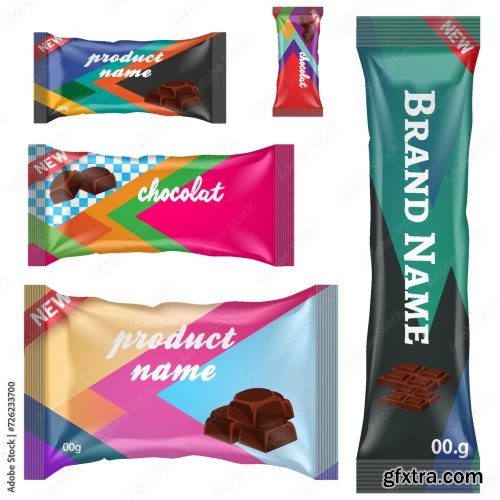 Chocolate Bar Or Candy Bar Template 2 18xAI