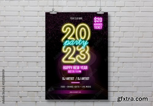 Music Dj And Nightclub Flyer 24 21xPSD