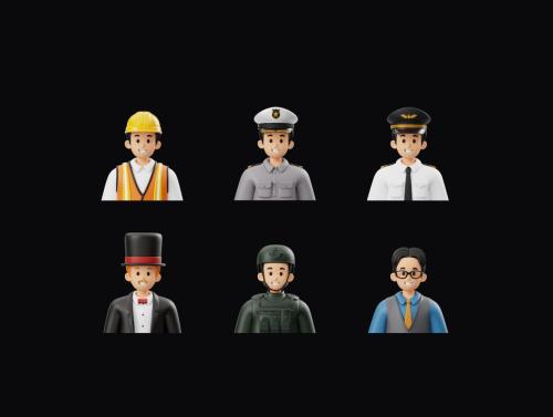 Professions 3D Avatar