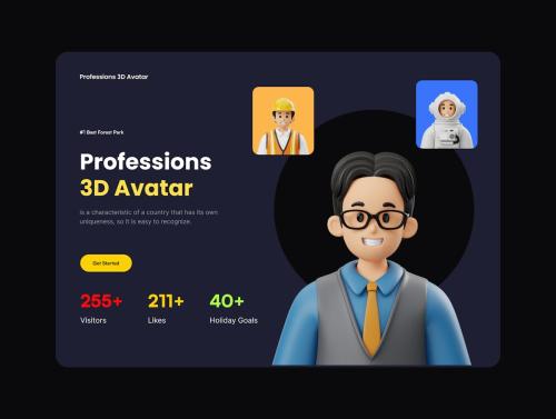 Professions 3D Avatar