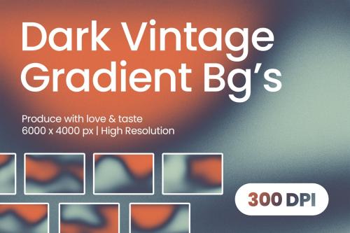 Dark Vintage Gradient Backgrounds