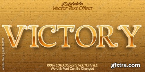 Vector Text Effect Editable Alphabet 50 25xAI