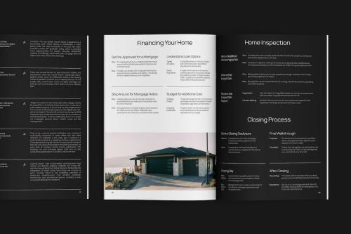 Modern Real Estate Magazine Template