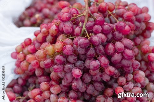 Red Grapes Background 5xJPEG