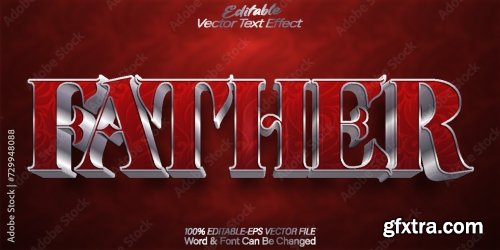 Vector Text Effect Editable Alphabet 19 20xAI