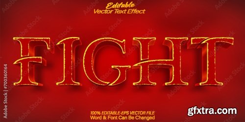 Vector Text Effect Editable Alphabet 19 20xAI