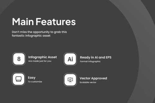 Gear Infographic Asset Illustrator