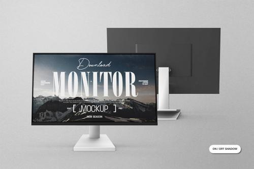 The Monitor Device Mockup