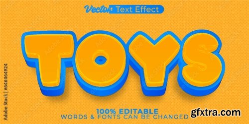 Vector Text Effect Editable Alphabet 48 25xAI