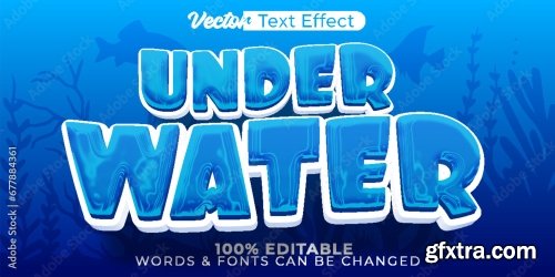 Vector Text Effect Editable Alphabet 48 25xAI