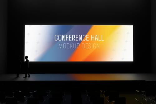 Conference Hall Mockup