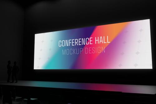 Conference Hall Mockup