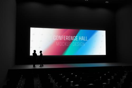 Conference Hall Mockup