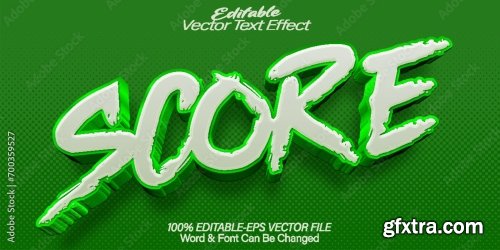 Vector Text Effect Editable Alphabet 40 25xAI