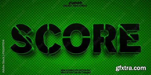 Vector Text Effect Editable Alphabet 40 25xAI