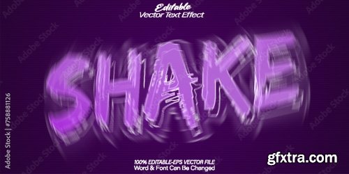 Vector Text Effect Editable Alphabet 40 25xAI