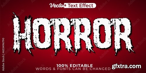 Vector Text Effect Editable Alphabet 26 25xAI