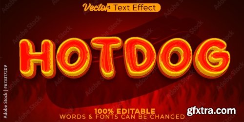 Vector Text Effect Editable Alphabet 26 25xAI