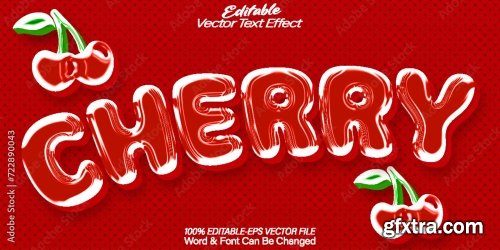 Vector Text Effect Editable Alphabet 10 20xAI