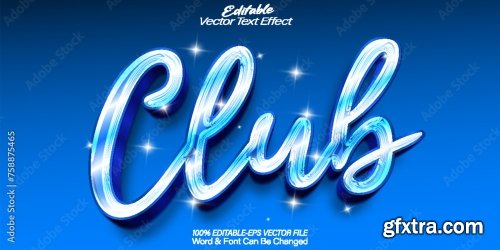 Vector Text Effect Editable Alphabet 11 20xAI