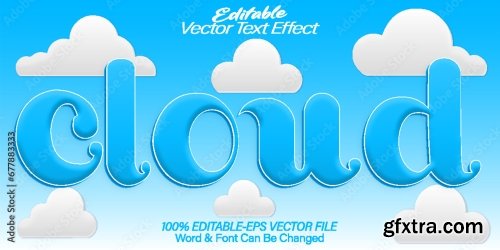 Vector Text Effect Editable Alphabet 11 20xAI