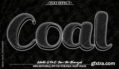 Vector Text Effect Editable Alphabet 11 20xAI