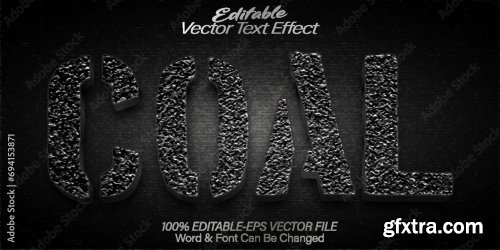 Vector Text Effect Editable Alphabet 11 20xAI