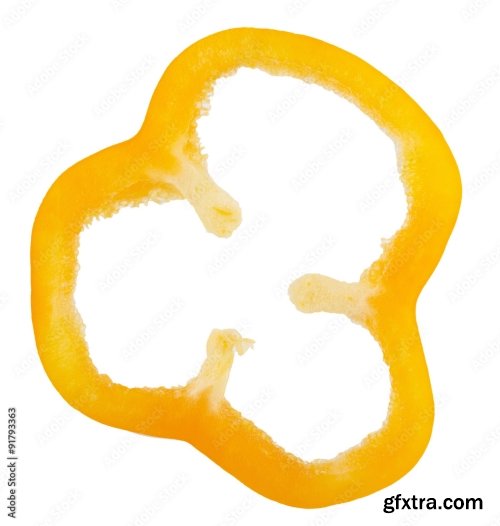 Yellow Pepper Isolated On A White Background 2 18xJPEG