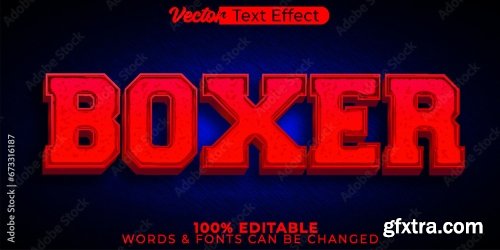 Vector Text Effect Editable Alphabet 6 20xAI