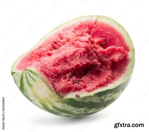 Watermelon Isolated On A White Background 24xJPEG