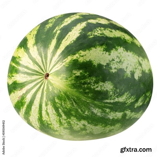 Watermelon Isolated On A White Background 24xJPEG